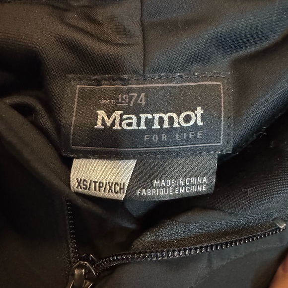 Marmot XS Black Winter Snow Pants - Picture 8 of 8